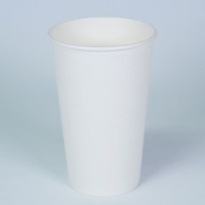 16온스 흰색 무지 커피컵(510ml) / 일회용 종이컵, 100개입, 1개