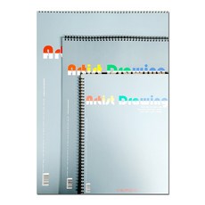 CERGIO 세르지오 스케치북 200g 4절 5절 8절 박스, 5절 1박스(30권)