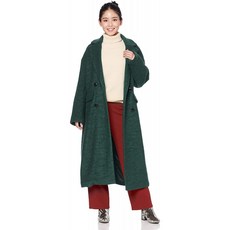 (상세설명필독/사이즈문의는상품문의란에) [무루아] 코트 다부루부쿠레 CT 여성 그린 1 (일본 사이즈 S