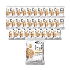 허닭 일품 닭가슴살 스테이크 갈릭 100g (1팩 당 155kcal), 30개