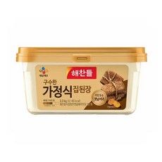 CJ제일제당 해찬들 구수한 가정식 집된장 2kg+300g x2개, 단품