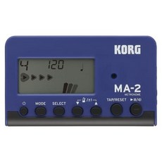 Korg MA-2 Multi-Function Digital Metronome-Blue/Black (MA2-BK Korg MA-2 다기능 디지털 메트로놈-블루/블랙 (MA2-BKRD, 1개