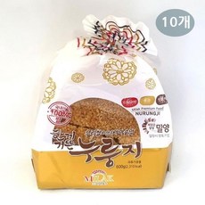 우리쌀로 만든 가마솥맛 누룽지, 600g, 10개
