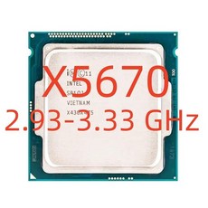 데스크탑 제온 프로세서 X5650 X5660 X5670 X5675 X5680 X5690 E5645 E5649 L5640 CPU 6 코어 32 nm LGA1366 인터페이스, [03] X5670