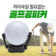 골프공피커 골프볼 회수기 리트리버 골프공집게 회수기 홀더 픽업, 블랙