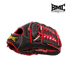 BMC 1등급 트러스트 투수올라운드 글러브 오가웹 12인치 블랙/레드, 블랙레드 우투