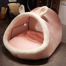 초대형 인간둥지 침대 동굴 숨숨집 꿀잠 5종 어른이 텐트 대형 수면 하우스 아늑한 수면방, 4. 분홍색 단모+쿨 1x1.3x0.9m