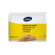 데빅 크루아상 버터시트, 1개, 2kg