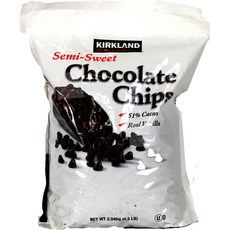 커클랜드 초코칩 2.04kg/초콜릿칩 코스트코/가공제과 제빵재료