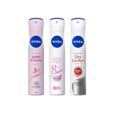 [정품인증]니베아 데오드란트 스프레이 브라이트 200ml 3종 여름용, 1개