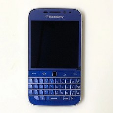 오리지널 블랙베리 Q20 4G LTE 휴대폰 Referbished-95 % 3.5 인치 2GB RAM 16G ROM 8MP 2MP 카메라 와이파이 OS 스마트폰, 01 SQC 100-2 Simple Set, [02] Blue