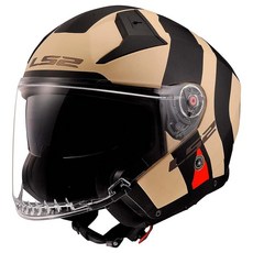 LS2 Helmets 오픈 페이스 인피니티 II 헬멧 스페셜 매트 샌드 3XL, X-Large, 특수 매트 샌드