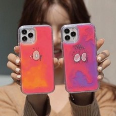 EBP051574Tz 갤럭시노트10플러스 귀염8 네온샌드케이스 N976