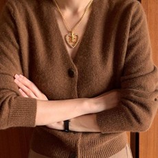로우게이지 력셔리 라쿤 가디건