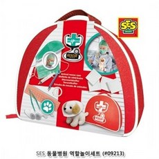 덕&몰 [SES 동물병원 역할놀이세트 어린이 장난감 키즈 완구] 유아 역할놀이 소꿉놀이