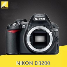 니콘 d3200 디지털 slr 카메라 바디블랙