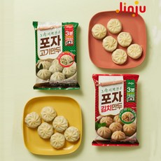 진주햄 포자 고기만두 168g X 5개 / 찐만두 전자렌지