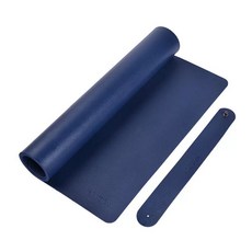 마우스 패드 책상 컴퓨터 노트북 키보드 받침 손목 젤, 양면 로얄 블루_200x240mm_2mm