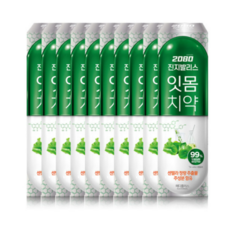 2080 진지발리스 마데카딘 치약, 150g, 10개