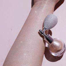 4색 파우더 하이라이터 글리터 일루미네이터 리퀴드 스프레이 방수 내추럴 컨투어 메이크업 화장품, 로즈 골드, 1개, 04 Rose Gold