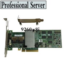 LSI MegaRAID RAID 컨트롤러 카드 SAS Sata PCI E 8 포트 RAID 확장기 카드 9260-8i 한개옵션0 상품 이미지