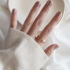 미니골드담수진주반지