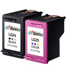 LG24 LG25 잉크 세트 3배 대용량 LIP2250 LIP2230 LIP2210 LIP2290 LIP2270 호환잉크, 01. 대용량 호환잉크세트 [검정+컬러], 1세트