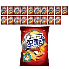 꼬깔콘 매콤달콤한맛, 72g, 20개