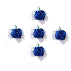 ZLD 5pcs 매력적인 팔찌 절묘한 장식품 꽃 손목 코사지 팔찌 댄스 파티 파티 여성을위한 결혼식 숙녀 여자 댄스 파티 파티