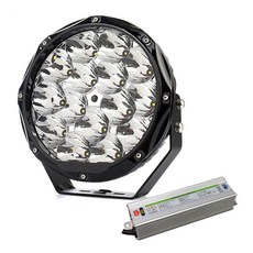 LS150 LED 써치라이트 16600루멘 150W 선박용 차량용 AC용 220V 전조등 (컨버터 포함), 1개