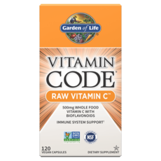 Garden of Life Vitamin Code Raw Vitamin C 가든오브라이프 비타민 코드 로우 비타민C 120캡슐, 120정, 1개