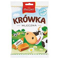 Mieszko Krowka Mleczna 크리미 퍼지 캔디 215g/7.58oz Mieszko Krowka Mleczna creamy fudge candies 215g/7.58oz