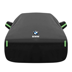 BMW 자동차 방수 커버 3 5 7 시리즈 X SUV 덮개 카바, (BMW 5시리즈) 실버, 1개