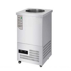 냉면육수통 육수냉장고 식혜 동치미 육수 살얼음 기계, 대형 싱글 배럴-74L