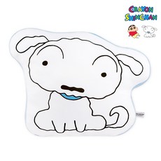 다온 짱구는못말려 짱구 인형 쿠션 라인프린트 얼굴쿠션 꿀벌 판다 다람쥐 액션가면 유치원버스 롱쿠션, 11.짱구(라인프린트2탄)흰둥이1쿠션