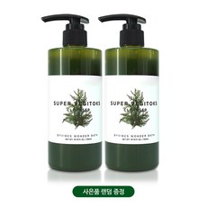 조성아 원더바스 슈퍼 베지톡스 클렌저 그린 300ml 1+1 + 사은품 랜덤 증정, 2개