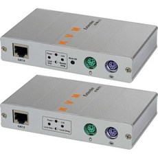 KVM 리피터(최대 180m) KVM거리확장기 PS2리피터 KVM증폭기 VGA리피터 cat5, ♡-선택:상품선택-♥