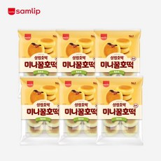 삼립호떡 미니 옥수수꿀호떡요요 간식, 6개