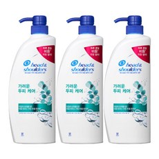 헤드앤숄더 가려운 두피 케어 샴푸, 850ml, 3개