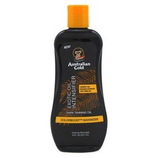 AustralianGold 오스트레일리안골드 태닝로션 Intensifier Exotic Oil 8 온스(235ml)(3팩), 235ml, 3개
