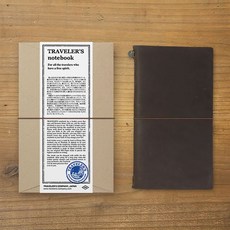 [천삼백케이] [미도리] 트래블러스노트 오리지널 사이즈 (브라운),