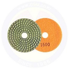 다이아몬드 광택/연마 패드 PDPP-100W (습식/입도:400) STOLZ/공구몰