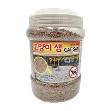 고양이샘 퇴치제 고양이기피제 깔끄미 접근금지 길 2kg