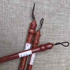 붓케이스 붉은박달나무 고급 붓 실목 박스 단품포장 3개사용가능 선물 실크케이스 우수상품 태모, C06-붉은박달나무 겸호 한짝 1호필