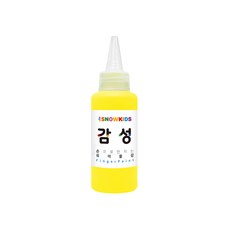 감성물감 70ml 낱색 스노우키즈 핑거페인트 유아물감 촉감놀이 미술놀이 물감놀이, 1개, 감성물감 70ml 노랑, 상세 설명 참조, 전체색:노랑