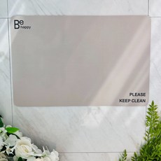 아르앤유 부드러운 사용감 3세대 빨아 쓰는 규조토 발매트