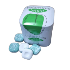코스트코껌 Velamints 벨라민츠 무설탕껌 스피어민트 수입과자, 2개, 40g