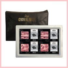 [식식한상] 제주 흑돼지 선물세트 명절선물 설선물, 흑오겹1kg+흑목살500g+흑앞다리살500g, 500g