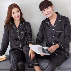 커플긴팔파자마