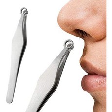 Longeu 코털 정리기기 가정용 면도기 제거기 롱고우 남성용 트리머 핀셋 경량 수동 제거 코털에 좋은 스테인리스 스틸 소재의 1514646